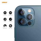 2 Set For iPhone 12 Pro / 12 Pro Max ENKAY Hat-Prince 0.2mm 9H 2.15D Round Edge Rear Camera Lens Tempered Glass Film 3pcs/Set - 5
