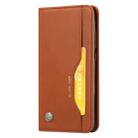 Knead Skin Texture Horizontal Flip Leather Case for Xiaomi Redmi Note 5 / Note 5 Pro, with Photo Frame & Holder & Card Slots & Wallet(Brown) - 1