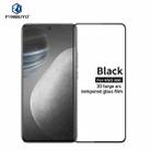 For vivo X60 PINWUYO 9H 3D Curved Full Screen Explosion-proof Tempered Glass Film(Black) - 1