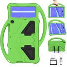 For Lenovo Tab M10 TB-X505F EVA Flat Anti Falling Protective Case Shell with Holder(Green) - 1