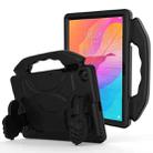 For Huawei MediaPad T10S 10.1/T10 9.7 Thumb Bracket EVA Shockproof Tablet Case(Black) - 1