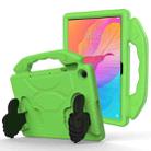 For Huawei MediaPad T10S 10.1/T10 9.7 Thumb Bracket EVA Shockproof Tablet Case(Green) - 1