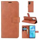 For OPPO Realme V5 / K7X Retro Calf Pattern Buckle Horizontal Flip Leather Case with Holder & Card Slots & Wallet(Light Brown) - 1