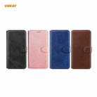 For Samsung Galaxy A42 5G ENKAY Hat-Prince Horizontal Flip PU Leather Case with Holder & Card Slots & Wallet(Pink) - 8