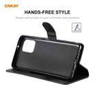 For Samsung Galaxy A42 5G ENKAY Hat-Prince Horizontal Flip PU Leather Case with Holder & Card Slots & Wallet(Black) - 3