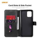 For Samsung Galaxy A42 5G ENKAY Hat-Prince Horizontal Flip PU Leather Case with Holder & Card Slots & Wallet(Black) - 4