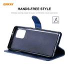 For Samsung Galaxy A42 5G ENKAY Hat-Prince Horizontal Flip PU Leather Case with Holder & Card Slots & Wallet(Dark Blue) - 3