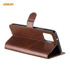 For Samsung Galaxy A42 5G ENKAY Hat-Prince Horizontal Flip PU Leather Case with Holder & Card Slots & Wallet(Brown) - 2