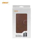 For Samsung Galaxy A42 5G ENKAY Hat-Prince Horizontal Flip PU Leather Case with Holder & Card Slots & Wallet(Brown) - 7