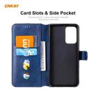 For Samsung Galaxy A52 5G / 4G ENKAY Hat-Prince Horizontal Flip PU Leather Case with Holder & Card Slots & Wallet(Dark Blue) - 4