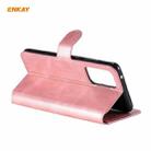 For Samsung Galaxy A72 5G / 4G ENKAY Hat-Prince Horizontal Flip PU Leather Case with Holder & Card Slots & Wallet(Pink) - 2