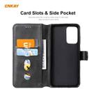 For Samsung Galaxy A72 5G / 4G ENKAY Hat-Prince Horizontal Flip PU Leather Case with Holder & Card Slots & Wallet(Black) - 4