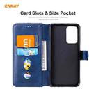 For Samsung Galaxy A72 5G / 4G ENKAY Hat-Prince Horizontal Flip PU Leather Case with Holder & Card Slots & Wallet(Dark Blue) - 4
