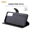 For Samsung Galaxy S21 5G ENKAY Hat-Prince Horizontal Flip PU Leather Case with Holder & Card Slots & Wallet(Black) - 3