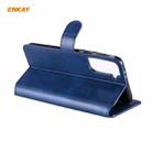 For Samsung Galaxy S21 5G ENKAY Hat-Prince Horizontal Flip PU Leather Case with Holder & Card Slots & Wallet(Dark Blue) - 2