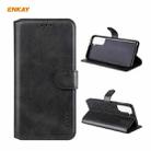 For Samsung Galaxy S21+ 5G ENKAY Hat-Prince Horizontal Flip PU Leather Case with Holder & Card Slots & Wallet(Black) - 1