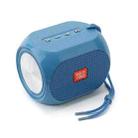 T&G TG196 TWS Subwoofer Bluetooth Speaker With Braided Cord, Support USB/AUX/TF Card/FM(Blue) - 1