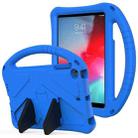 For iPad Mini5/4/3/2/1 EVA Flat Anti Falling Protective Case Shell with Holder(Blue) - 1