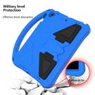 For iPad Air/Air2/9.7(2018)&(2017) EVA Flat Anti Falling Protective Case Shell with Holder(Blue) - 5