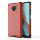 For Xiaomi Redmi Note9T  Shockproof Honeycomb PC + TPU Case(Red) - 1