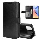 For vivo iQOO U3/vivo Y52S R64 Texture Single Horizontal Flip Protective Case with Holder & Card Slots & Wallet& Photo Frame(Black) - 1