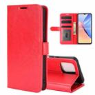 For vivo iQOO U3/vivo Y52S R64 Texture Single Horizontal Flip Protective Case with Holder & Card Slots & Wallet& Photo Frame(Red) - 1