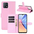 For vivo iQOO U3/vivo Y52S Litchi Texture Horizontal Flip Protective Case with Holder & Card Slots & Wallet(Pink) - 1