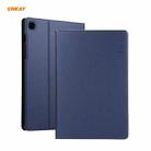 For Samsung Galaxy Tab A7 10.4 T500 / T505 2020 / 2022 ENKAY Horizontal Flip PU Leather + TPU Smart Case with Holder & Sleep / Wake-up Function(Dark Blue) - 1