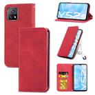 For vivo Y52S Retro Skin Feel Business Magnetic Horizontal Flip Leather Case With Holder & Card Slots & Wallet & Photo Frame(Red) - 1