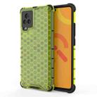 For vivo IQOO 7  Shockproof Honeycomb PC + TPU Case(Green) - 1