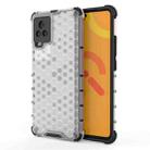 For vivo IQOO 7  Shockproof Honeycomb PC + TPU Case(White) - 1