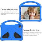 For iPad Air 2022 / 2020 10.9 EVA Flat Anti Falling Protective Case Shell with Holder(Blue) - 4