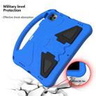 For iPad Air 2022 / 2020 10.9 EVA Flat Anti Falling Protective Case Shell with Holder(Blue) - 5