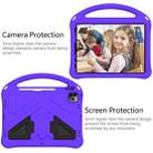 For iPad Air 2022 / 2020 10.9 EVA Flat Anti Falling Protective Case Shell with Holder(Purple) - 4