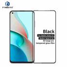 For Xiaomi Redmi Note 9T / Note 9 5G PINWUYO 9H 3D Curved Full Screen Explosion-proof Tempered Glass Film(Black) - 1