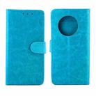 For Huawei Mate 40 Crazy Horse Texture Leather Horizontal Flip Protective Case with Holder & Card Slots & Wallet & Photo Frame(Baby Blue) - 2