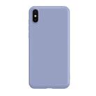 Ultra-thin Liquid Silicone All-inclusive Mobile Phone Case Environmentally Friendly Material Can Be Washed Mobile Phone Case for iPhone X/XS(Gary) - 1