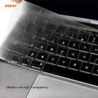 ENKAY 3 in 1 Matte Laptop Protective Case + US Version TPU Keyboard Film + Anti-dust Plugs Set for MacBook Air 13.3 inch A1932 (2018)(Orange) - 14