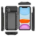 For iPhone 11 Pro Max PC+TPU Shockproof Armor Protective Case with Card Slot(Dark Blue) - 7