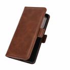 For OPPO Reno5 5G Dual-side Magnetic Buckle Horizontal Flip Leather Case with Holder & Card Slots & Wallet(Brown) - 3