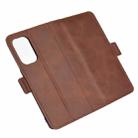 For OPPO Reno5 5G Dual-side Magnetic Buckle Horizontal Flip Leather Case with Holder & Card Slots & Wallet(Brown) - 7
