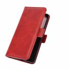 For OPPO Reno5 5G Dual-side Magnetic Buckle Horizontal Flip Leather Case with Holder & Card Slots & Wallet(Red) - 3