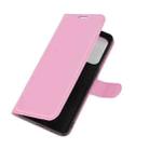For OPPO Reno5 5G Litchi Texture Horizontal Flip Protective Case with Holder & Card Slots & Wallet(Pink) - 3