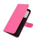 For OPPO Reno5 5G Litchi Texture Horizontal Flip Protective Case with Holder & Card Slots & Wallet(Rose Red) - 3