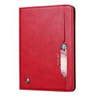 Knead Skin Texture Horizontal Flip Leather Case for Galaxy Tab A 8 2019 P200 / P205, with Photo Frame & Holder & Card Slots & Wallet(Red) - 1