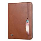 Knead Skin Texture Horizontal Flip Leather Case for iPad 9.7 2018 / 2017 / Air / Air 2/Pro 9.7, with Photo Frame & Holder & Card Slots & Wallet(Brown) - 1