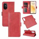 For Huawei nova 8 5G Dual-side Magnetic Buckle Horizontal Flip Leather Case with Holder & Card Slots & Wallet(Red) - 1
