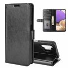 For Samsung Galaxy A32 5G R64 Texture Single Horizontal Flip Protective Case with Holder & Card Slots & Wallet& Photo Frame(Black) - 1