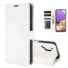 For Samsung Galaxy A32 5G R64 Texture Single Horizontal Flip Protective Case with Holder & Card Slots & Wallet& Photo Frame(White) - 1