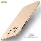 For Huawei Mate 40 Pro+ MOFI Frosted PC Ultra-thin Hard Case(Gold) - 1
